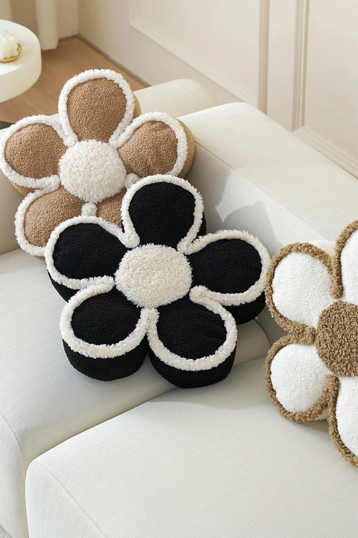 Flower Shaped Decorative Pillow