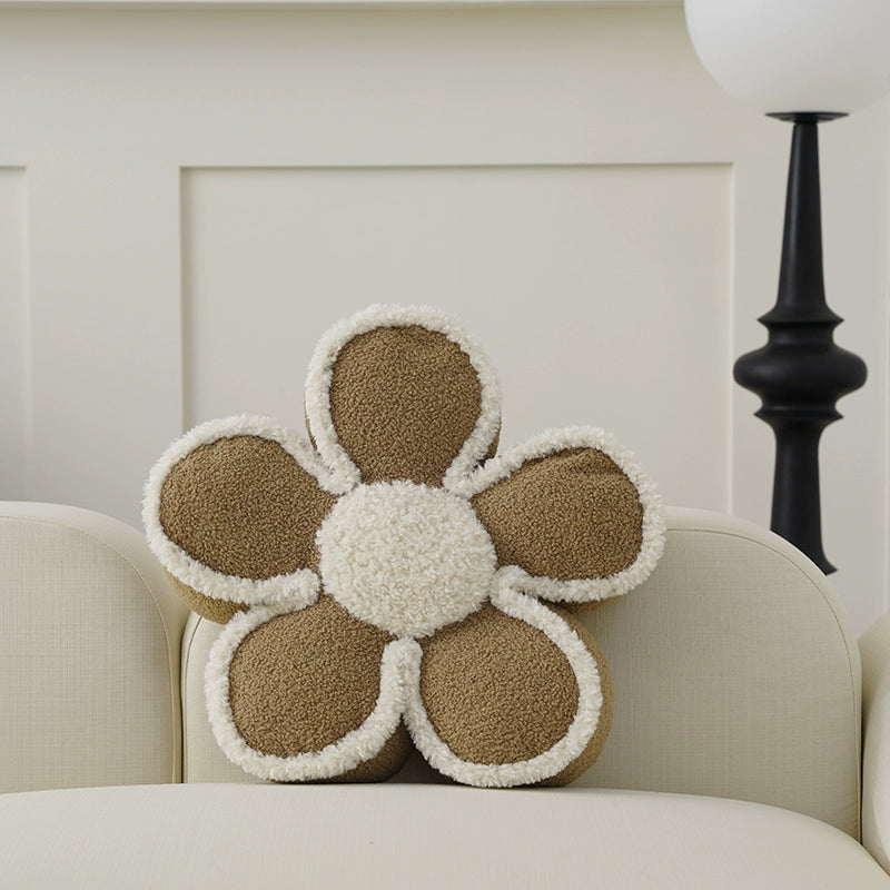 Flower Shaped Decorative Pillow