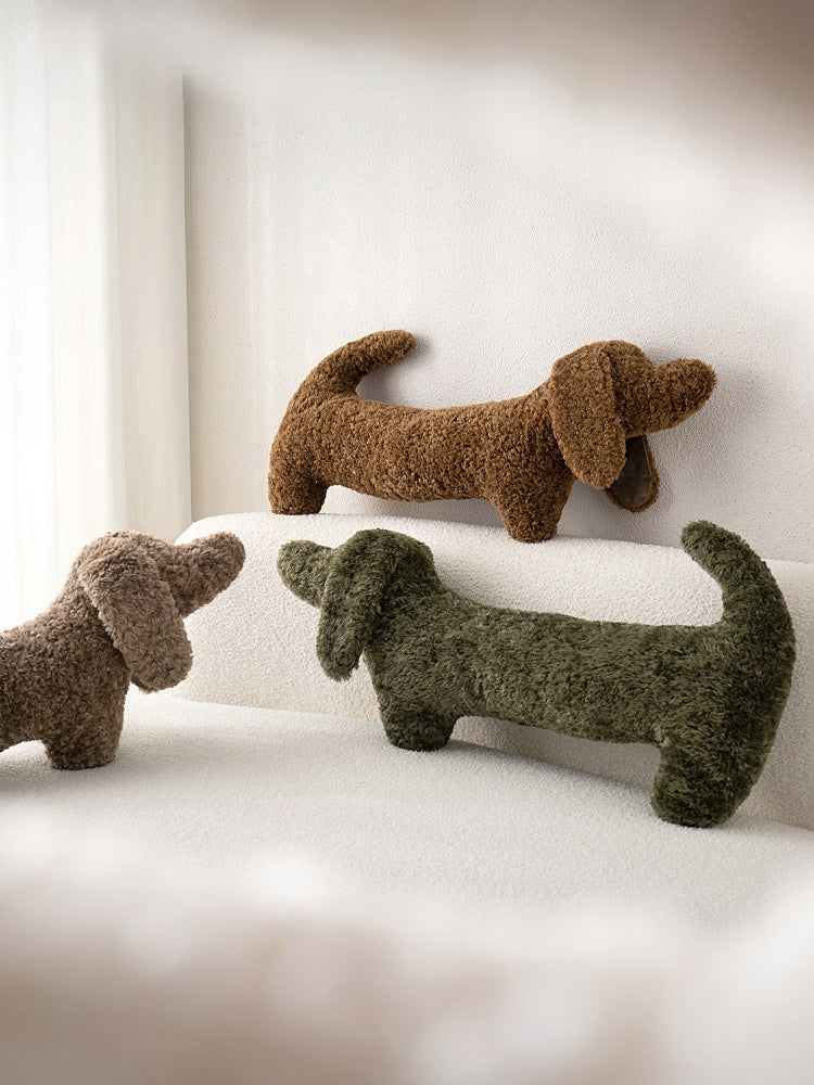 Sausage Dog Shaped Pillows