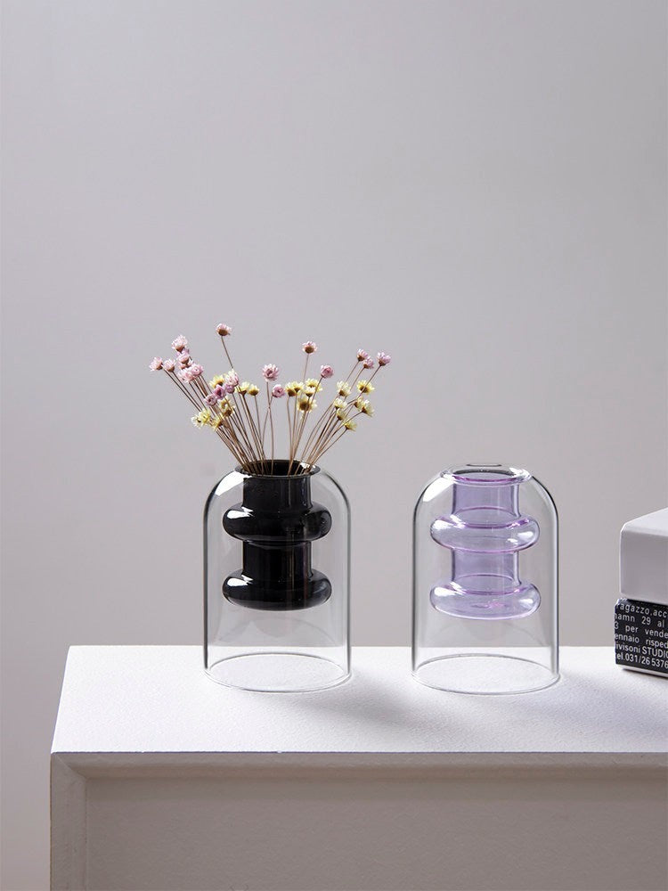 Unique funky modern flower vase