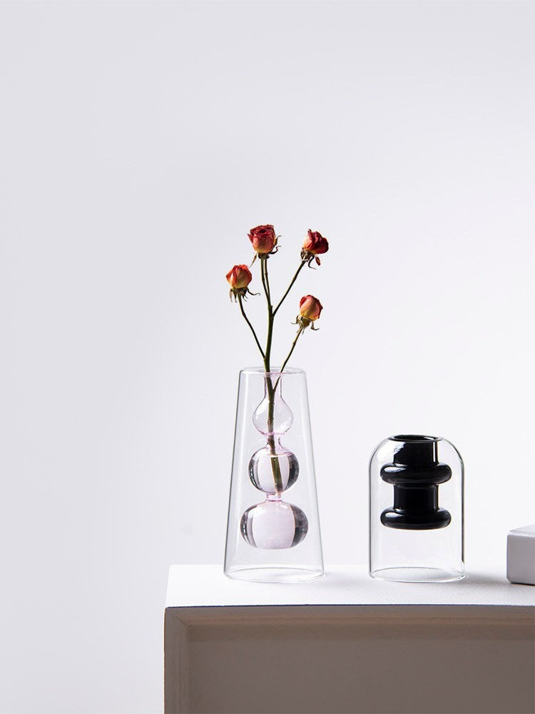 Unique funky modern flower vase