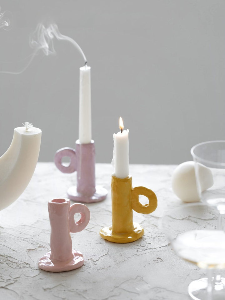 Loop Handle Candle Holder
