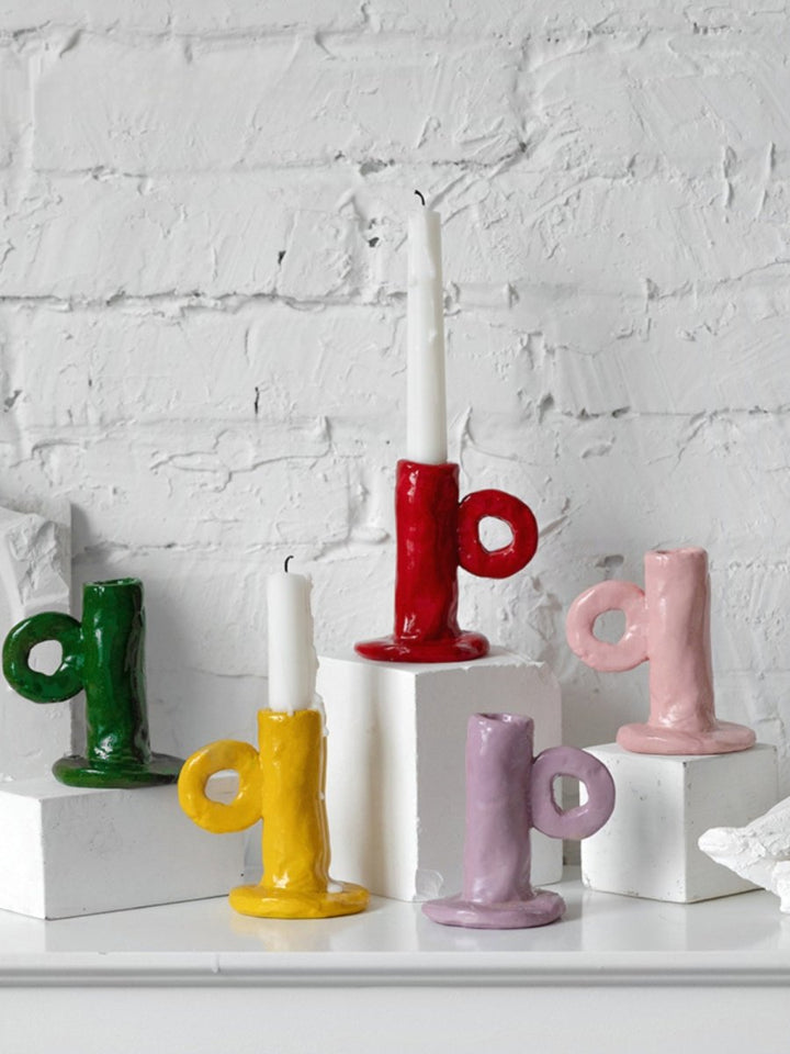 Loop Handle Candle Holder