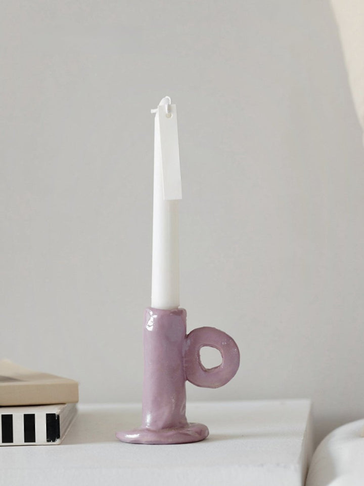 Loop Handle Candle Holder