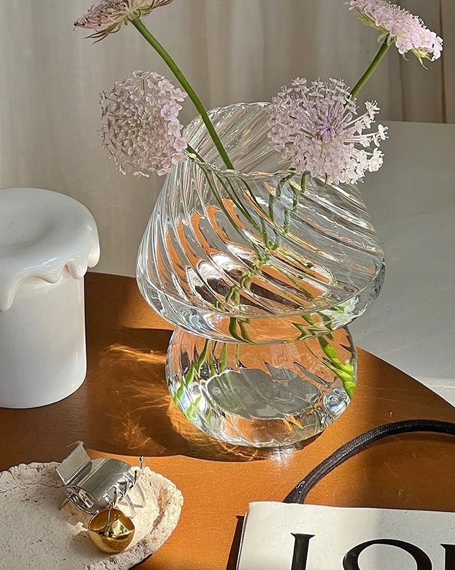 mushroom flower vase