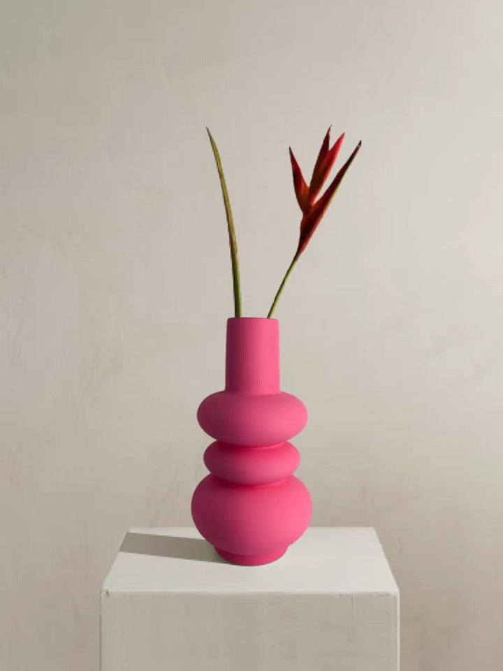 Pink Curvy Vase