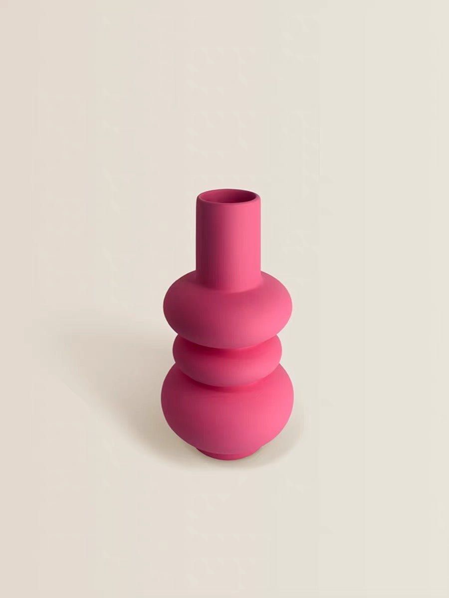 Pink Bubble Vase Flower Vase