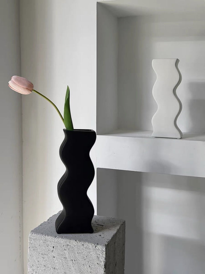 Wavy Flower Vases