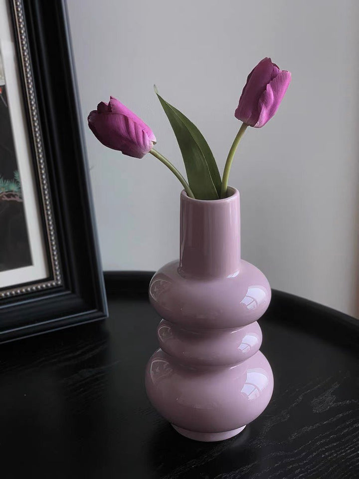 Lilac Curvy Vase