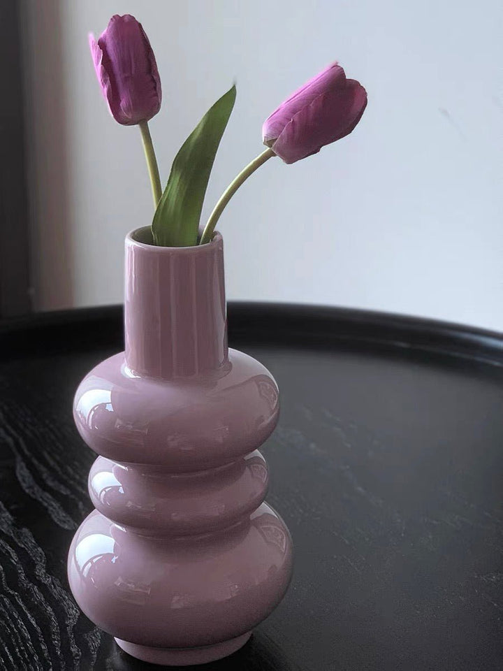 Lilac Curvy Vase