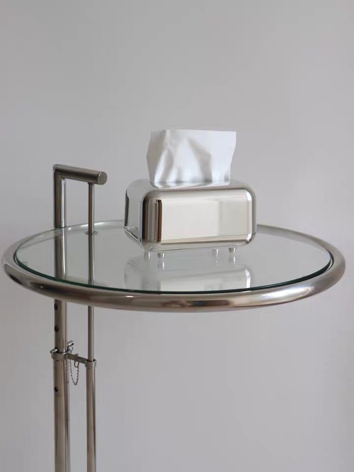 Silver Tissue Holder