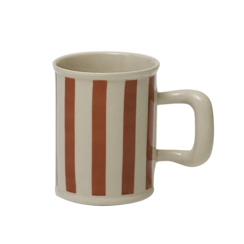 Striped Ceramic Mug